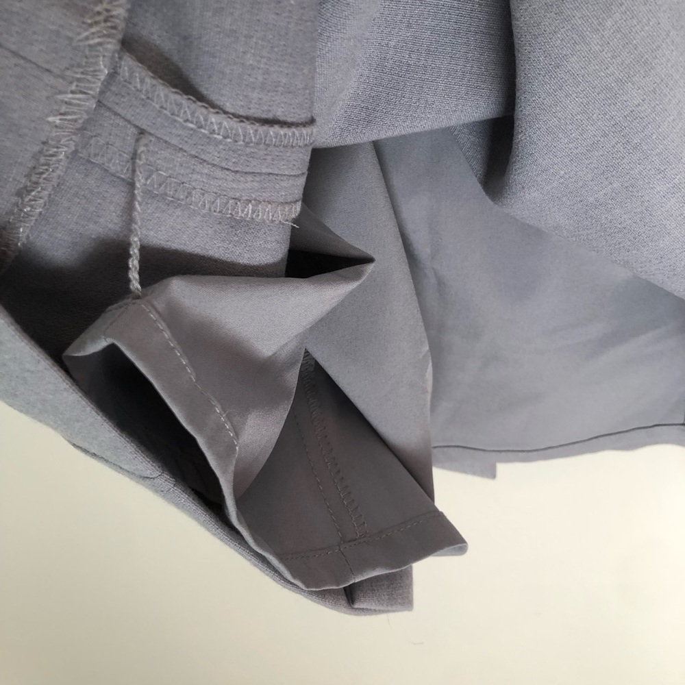 Tahari Gray Sleeveless Sheath Dress - Picture 13 of 15